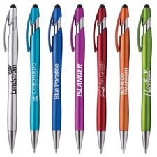 14 Personalized Beemer pens Stylus pens for touch screens. Custom Printed gifts.