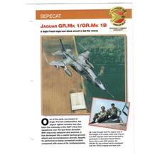 Vintage Sepecat Jaguar GR.Mk 1/GR.Mk 1B Modern Combat Aircraft No 26 Group 5 