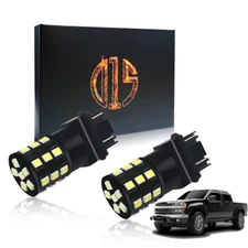 1800LM White 3156 3157 LED Reverse Backup Light Bulbs for 2004-2012 GMC Canyon