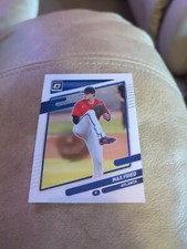 2021 Donruss Optic Max Fried #178 Atlanta Braves