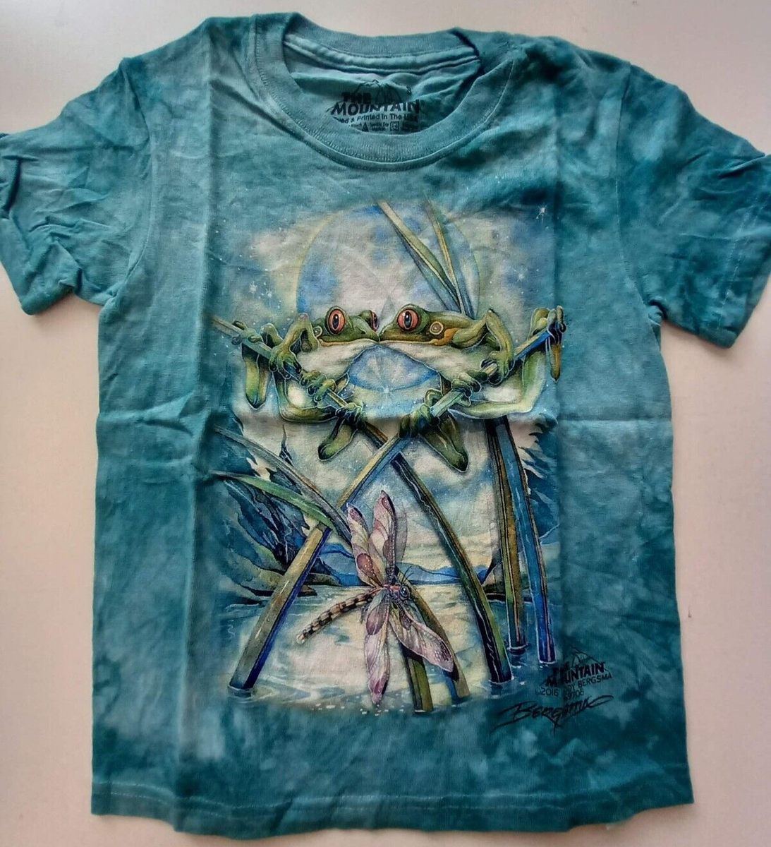 Frogs T-Shirt by The Mountain Company Youth Size Small Brand NEW