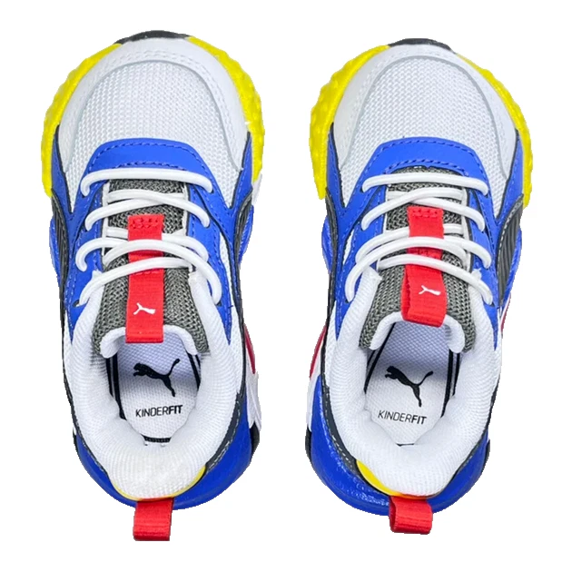 ZAPATO PUMA INFANTIL MULTICOLOR RS-TRCK PRIMARIO AC INF 394480 01I Foto 3 de 4