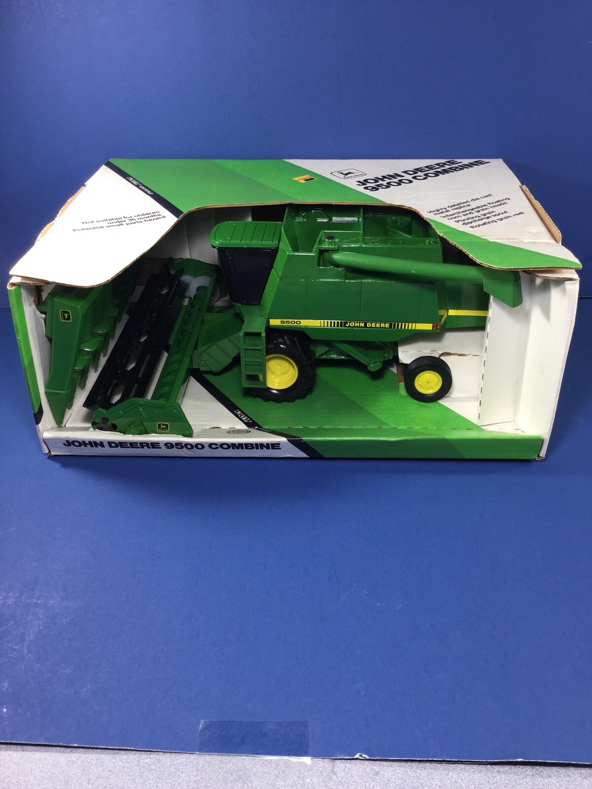 john deere 9500 toy combine