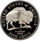 New Listing2005-S Jefferson Nickel Bison Dcam Proof 5C Us Mint Fresh From Proof Set