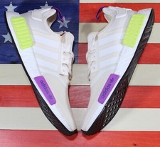 adidas NMD R1 Cream Green Purple Men's 