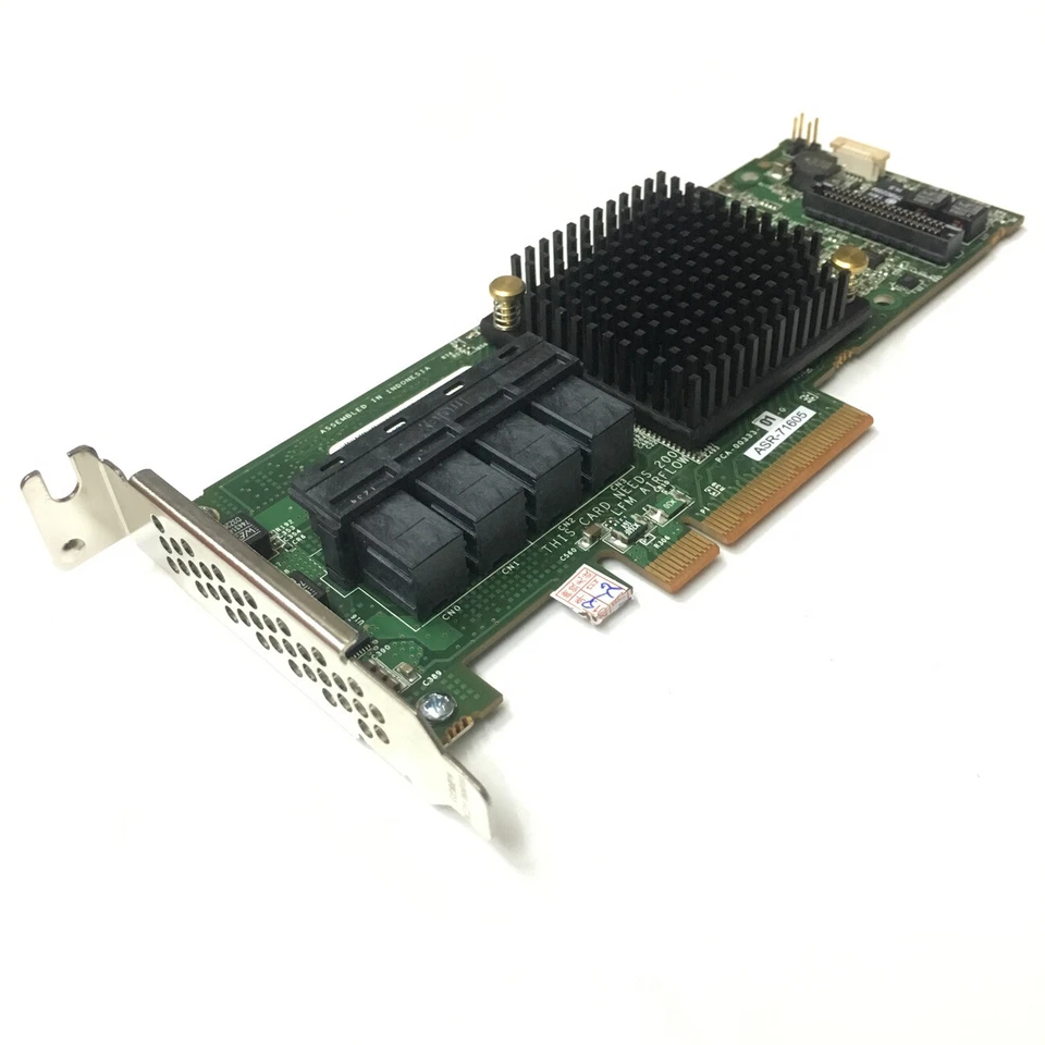 Adaptec ASR-71605 2274400-R 16-Port 6Gb/s SAS SATA PCIe RAID Controller - Bild 3 von 4