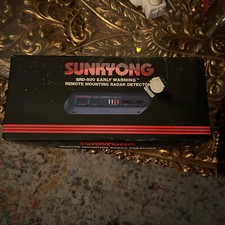 Vintage Sunkyong Early Warning Remote Mounting Radar Detector SRD-500 NOS