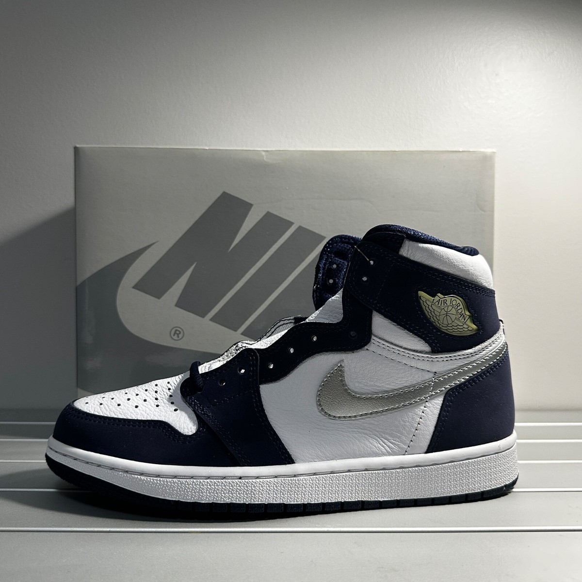 2020 Air Jordan 1 Retro High CO.JP 'Midnight Navy' (DC1788-100