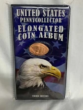 3RD EDITION US EAGLE PENNY COLLECTOR SOUVENIR ELONGATED PRESSED COIN BOOK ALBUM