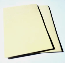 FLY Tying FOAM - THIN - 2MM - Lemon Ice - Fly Tying EVA Foam - 2 Per Pack - NEW