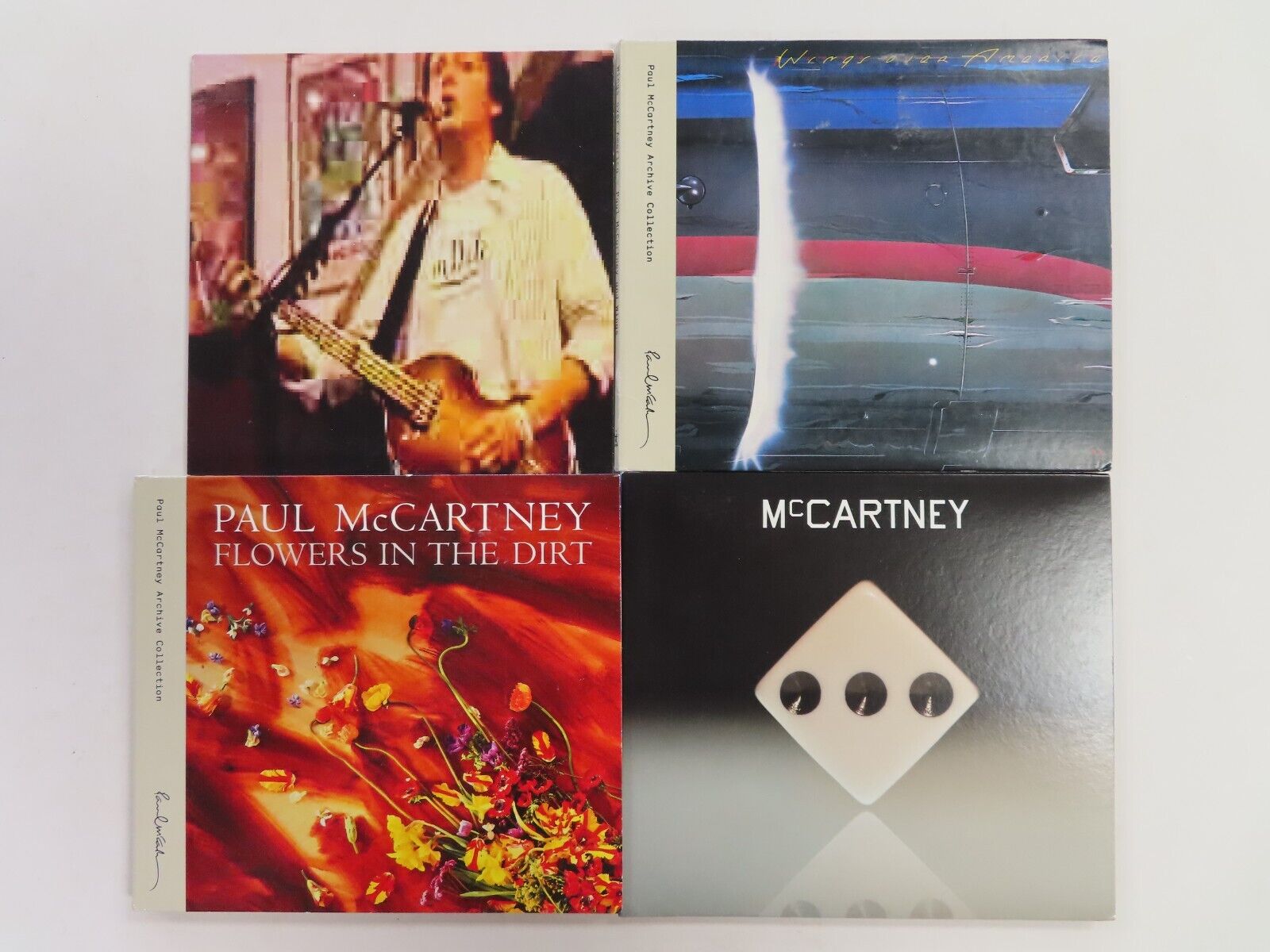 LOT OF 4 PAUL MCCARTNEY MUSIC CDS - SPECIAL AMOEBA GIG, WINGS OVER AMERICA, III 