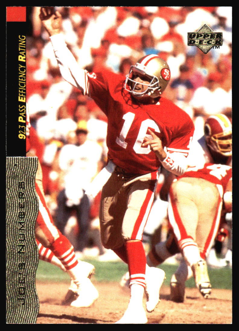 1995 Upper Deck Joe Montana Box Set Joe Montana    #34 San Francisco 49ers