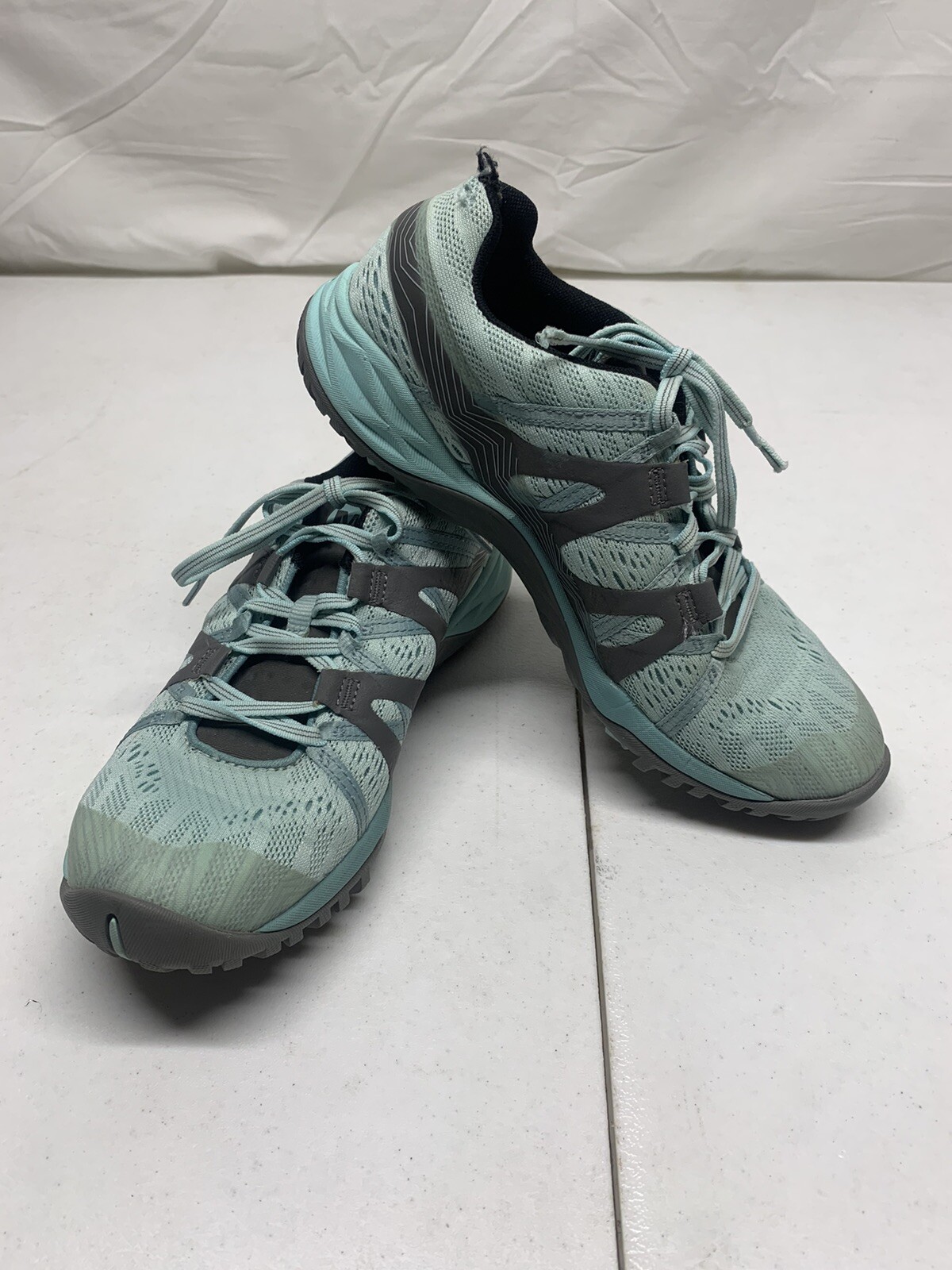 Merrell 12396 scarpe da trail running escursionismo sbiancate acqua taglia 7 5 atletiche