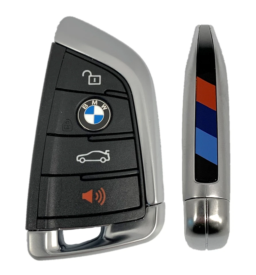 2020 2021 BMW M235i xDrive OEM Remote + UNCUT Key Black N5F-ID21A (M Series) - Image 3 of 4