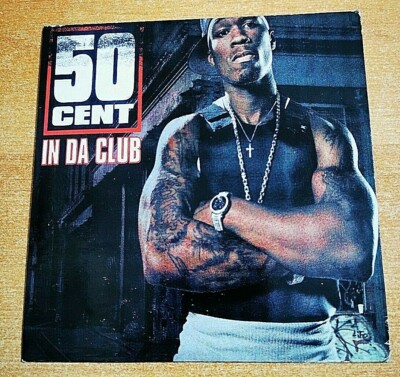 50 CENT In da club RARE SPANISH PROMO CD SINGLE EMINEM UNIQUE