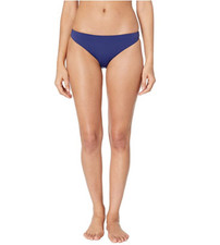 The Bikini Lab Women Cinched Back Hipster Bikini Swim Blue Size L 3351