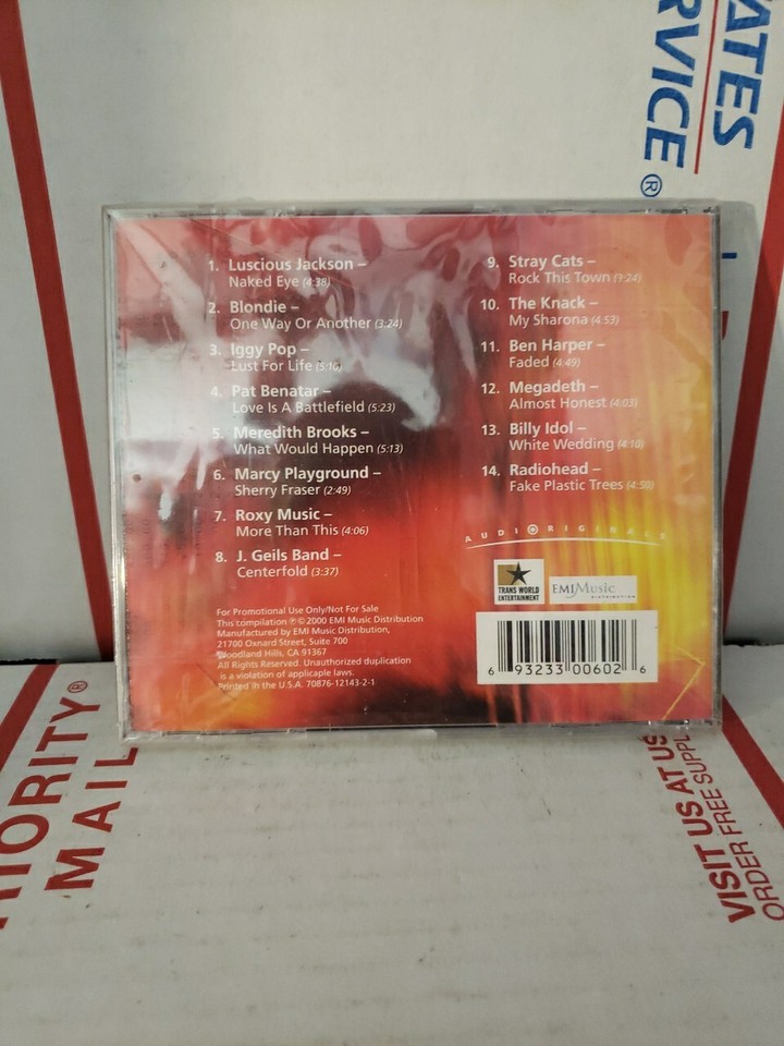 New Sealed Rock Selects (CD) Blondie, Iggy Pop, Pat Benatar ~ Shelf136 ...