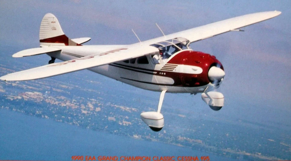 Berkeley CESSNA 195 PLAN + PARTS PATTERNS to Build a 36" UC Scale Model Airplane - Image 3 of 4