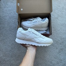 Reebok Royal Glide Triple White’ Unisex UK 4.5 Brand New