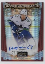 2024-25 O-Pee-Chee Platinum Rookie Red Prism 13/30 Max Sasson #R-SS Auto 0ps