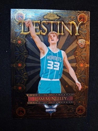 2025 Topps Chrome Liam McNeeley Base (RAW)