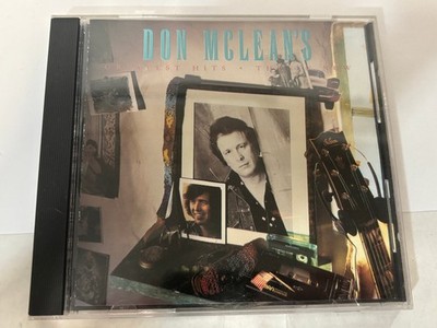 Don McLean   Greatest Hits * Then & Now CD 1987 Folk Pop Rock EMI America