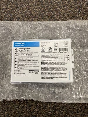 LUTRON TVI-LMF-2A   EcoSystem  Lighting Interface, 120/220 to 240/277 VAC, 25 mA