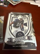 MICAH PARSONS 2021 Panini Prizm Draft Picks Crusade #175 Rookie RC Dallas