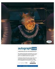 Larry King Signed Autographed 8x10 Photo Shrek ACOA