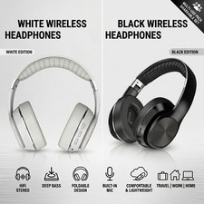 2pcs HIFI Wireless Headphones VJ320 Bluetooth 6.0 Music Headset Over Ear