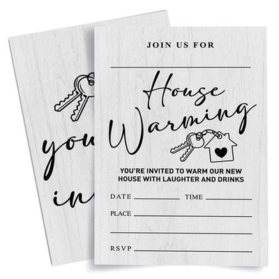 Housewarming Party Invitation, Housewarming Party Invite Cards New Home Party...