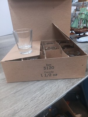 Libbey 5120 1.5 oz. whiskey / shot glass.                               I54
