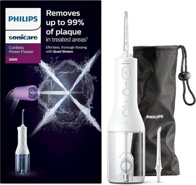 Philips Sonicare Cordless Power Flosser 3000 Munddusche weiß HX3826/31
