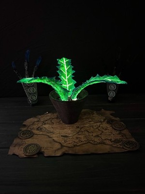 Nirnroot NightLight LED, Skyrim Inspired, The Elder Scrolls V Alchemy Ingredient