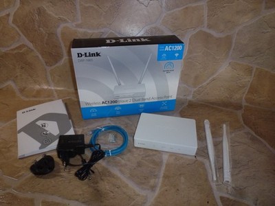 D-Link DAP-1665 Wireless AC1200 Wave 2 Dual Band Acces Point