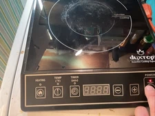 Duxtop 9100MC/BT-M20B Countertop Burner 1800w portable induction cooktop Black