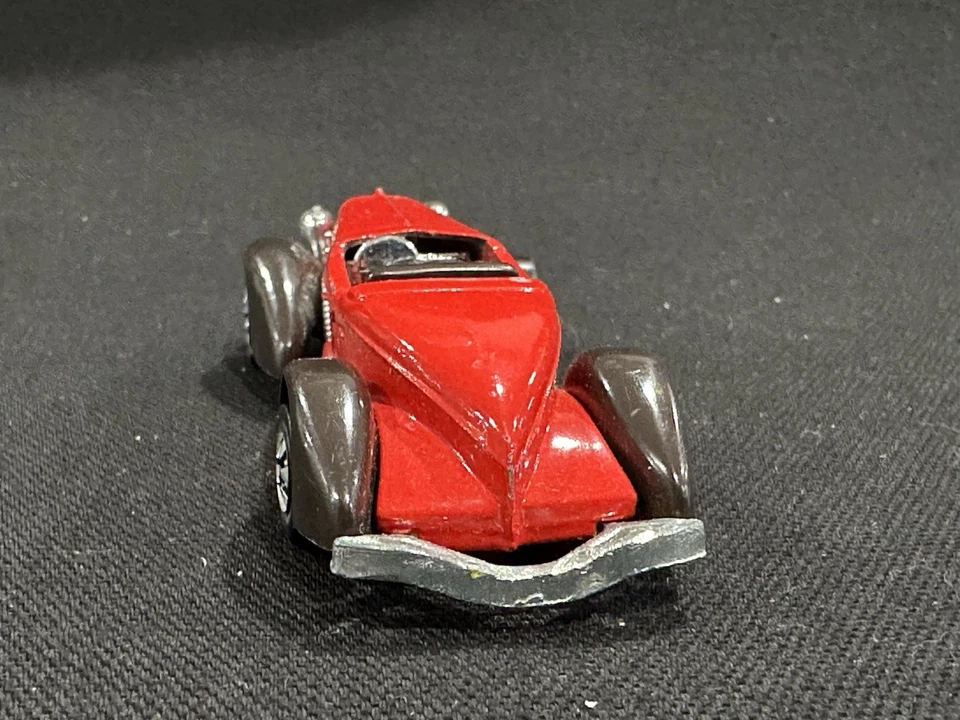 复古风火轮 #2505 1978 年奥本 852 红色 30 年代 Roadster Blackwall 香港 — 第 4/4 张图片