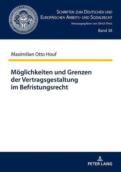 MöGlichkeiten Und Grenzen Der Vertragsgestaltung Im Befristungsrecht Maximilian-image