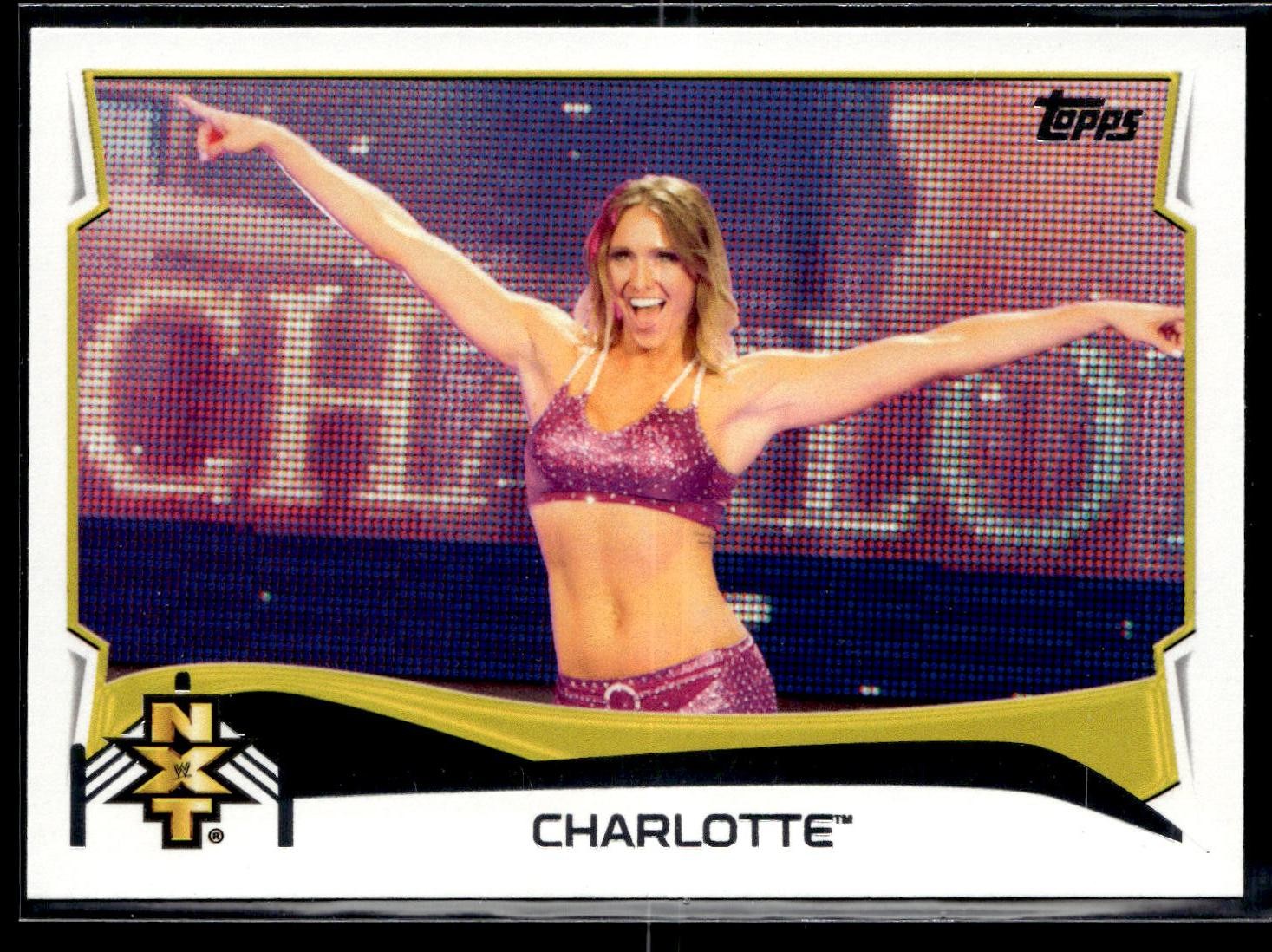 2014 Topps WWE #5 Charlotte NXT Prospects