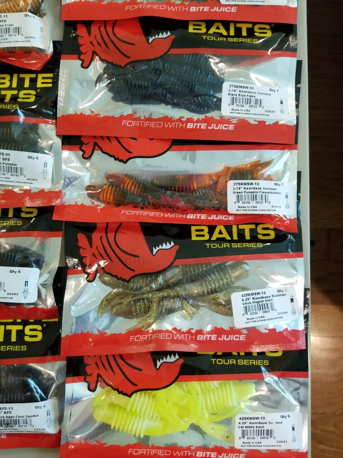 Huge Big Bite Baits Lures Bundle - Creatures, Tubes, Dropshots and More!