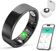 Smart Ring for Women  Men, Health Tracker with Sleep  Exercise Monitoring, iOS
