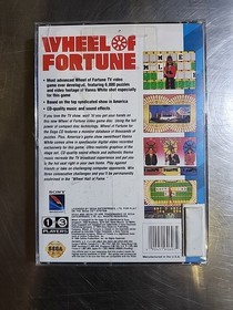 Sega CD Wheel of Fortune 1994 Vanna White Sealed 