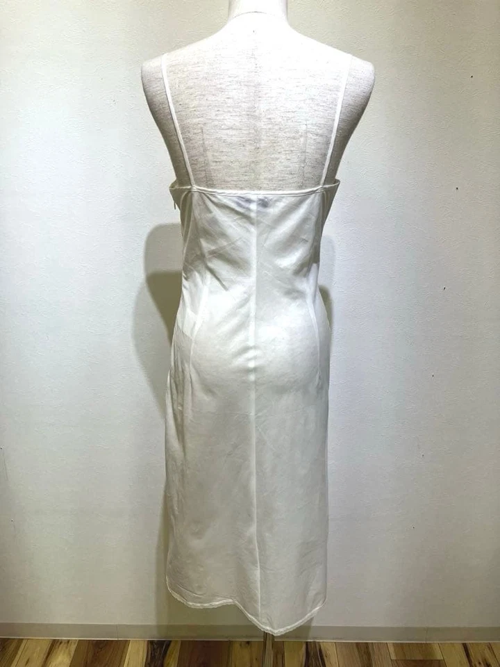 Vestido Camisola Dolce & Gabbana Talla 42 Calce Ajustado Blanco Detalle Encaje Foto 3 de 4
