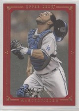 2008 Upper Deck Masterpieces Red Paper Framed Russell Martin #79 0j5