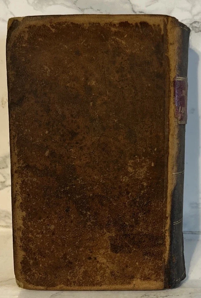 An Abridgement of Lectures on Rhetorick Hugh Blair Antique 1830 - Image 3 of 4