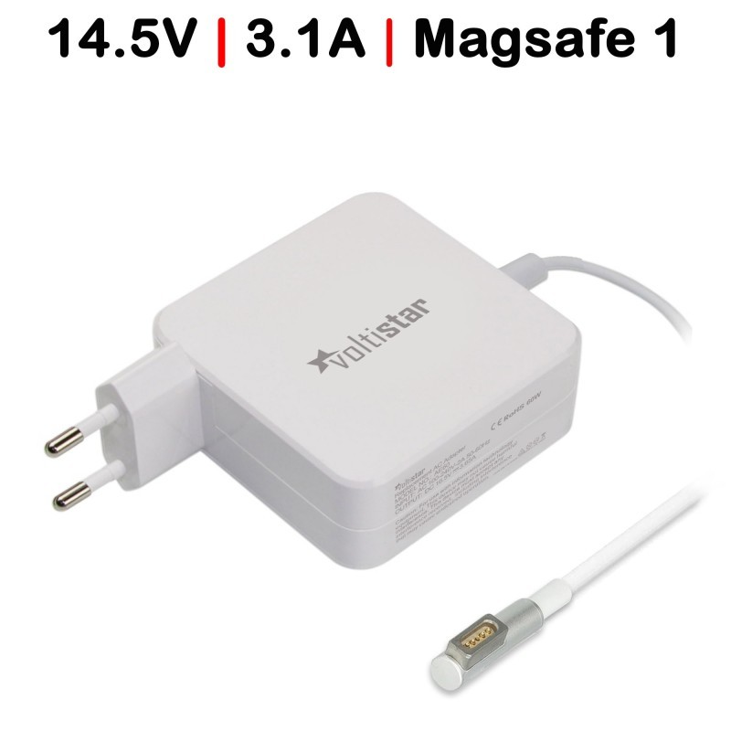 CARGADOR PARA PORTÁTIL APPLE MACBOOK AIR A1370 A1237 45W