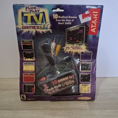 2004 Vintage Games by ATARI Plug N Play TV Games 10 Classic Games Video Game