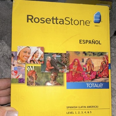 Rosetta Stone Español (Latin America) TOTALe Levels 1-5 + Audio Companion