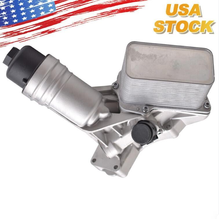 Aluminum Oil Cooler Filter Housing for BMW 340i 440i 540i 740i xDrive 3.0L