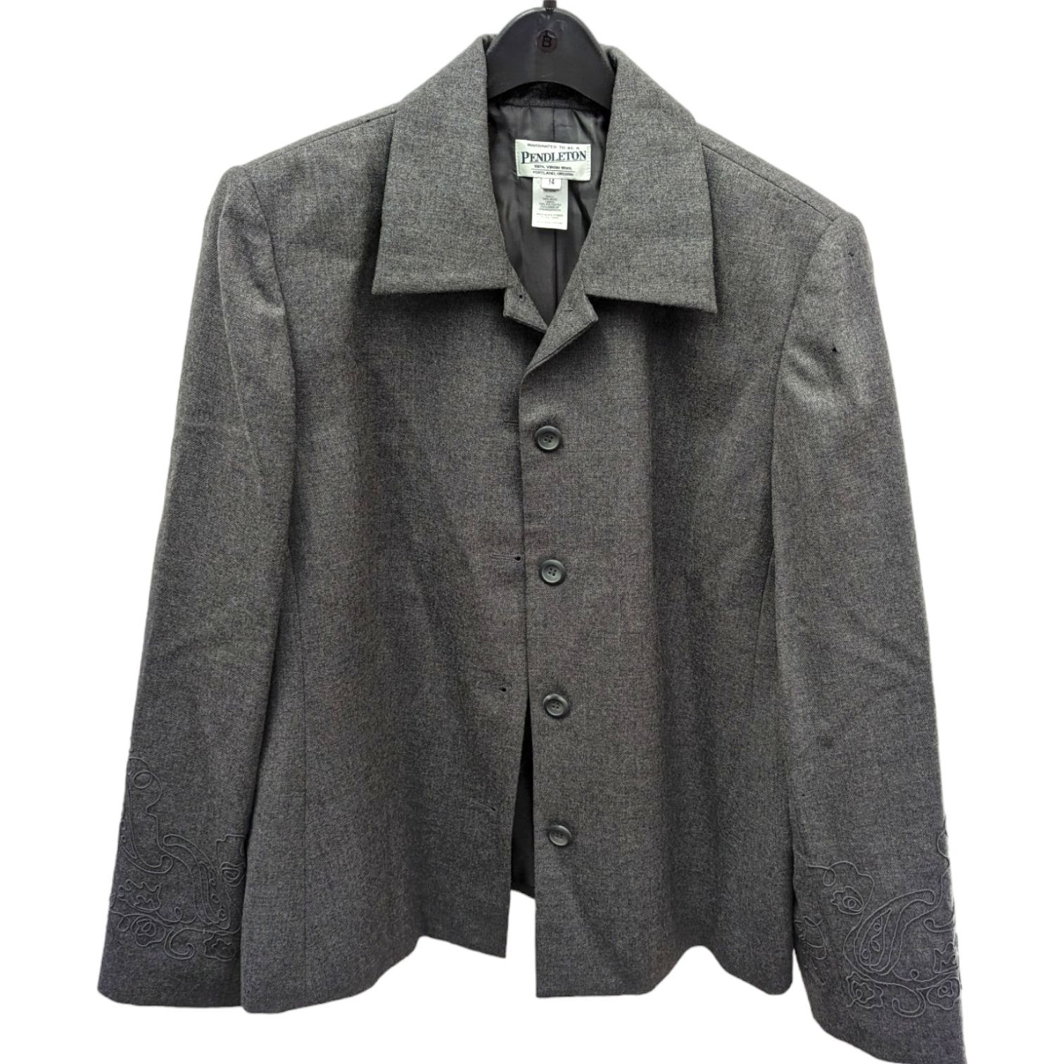 Pendleton Virgin Wool Blazer Jacket Button Front … - image 3